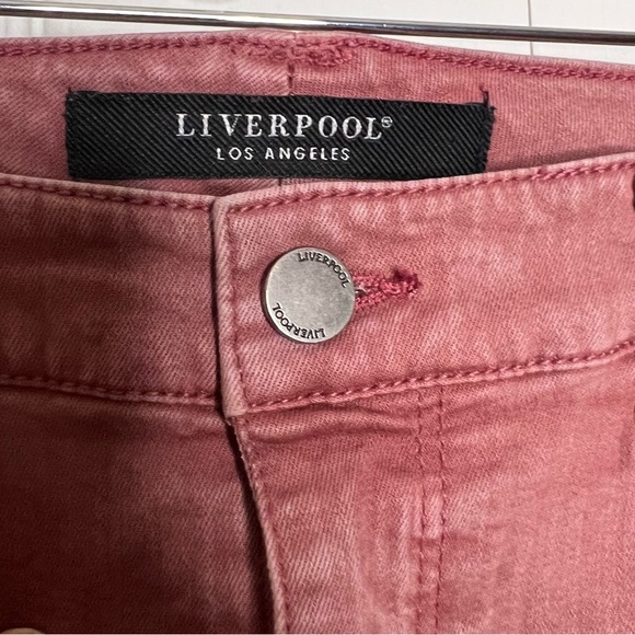 LIVERPOOL WOMEN'S ABBY ANKLE SKINNY JEANS-COGNAC size 8 Petite - Picture 13 of 15